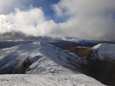 Looking towards Ben Ghlas from Ben Lawers