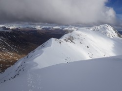 Buchaille etive mor ridge April 2018